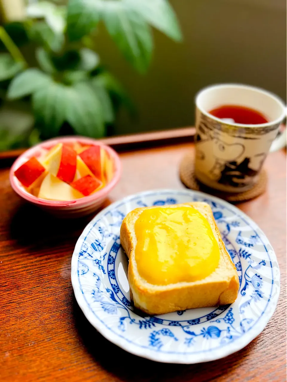 Snapdishの料理写真:カスタードトースト🍞 Custard Toast|アッコちゃん✨さん