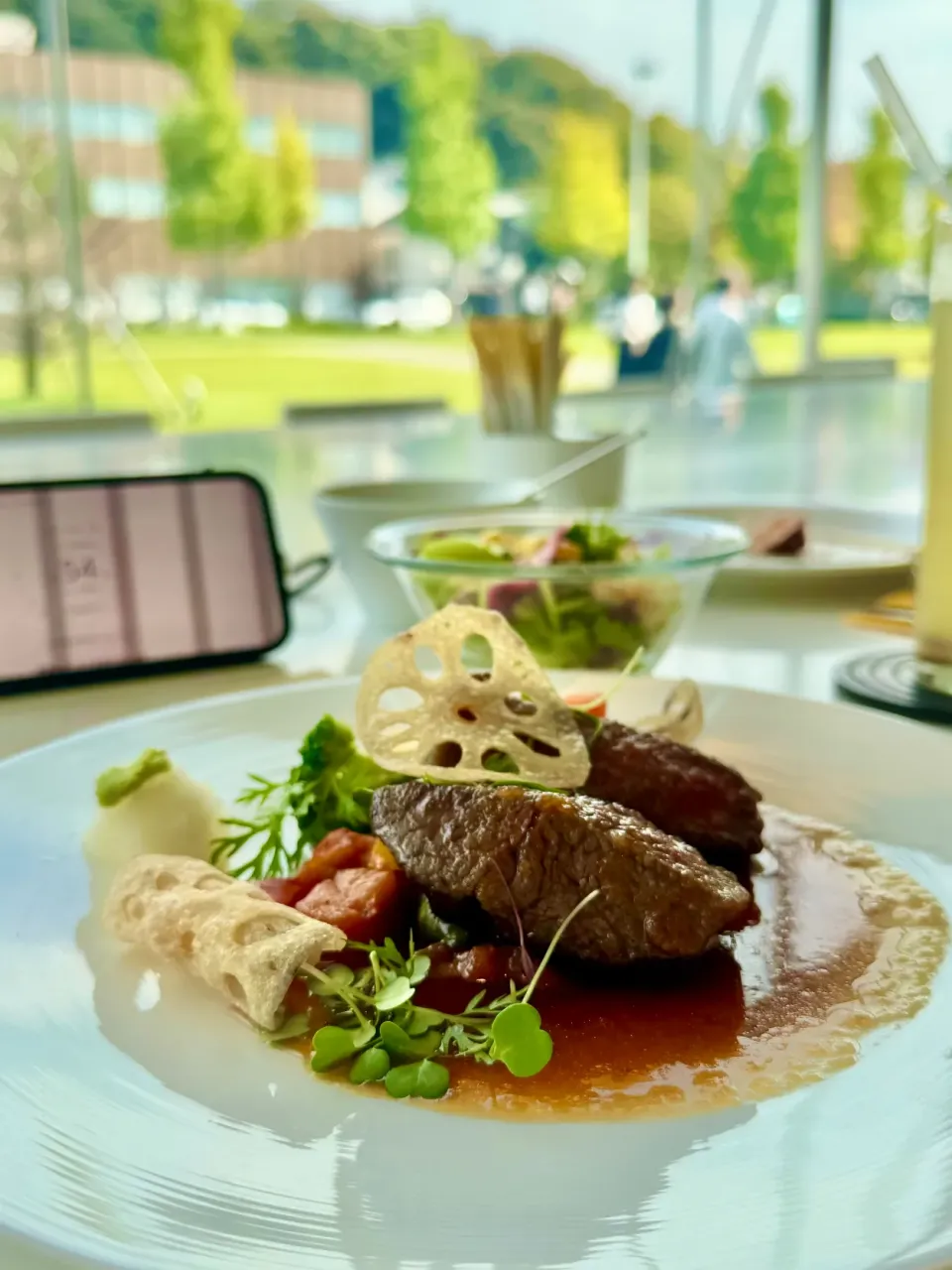 本日のランチ🥩🍽️|女神さん