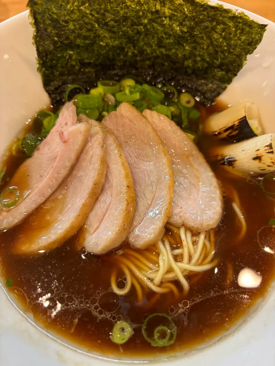 Snapdishの料理写真:鴨醤油そば|saturnさん