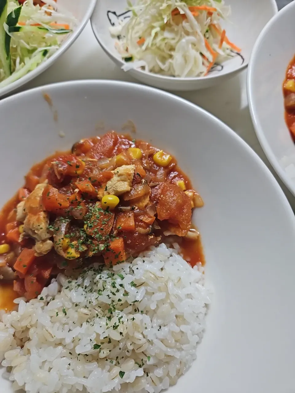 ☆夕飯☆チキントマト煮|ｼｮｺﾗさん