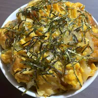 Snapdishの料理写真:唐揚げの親子丼|soraさん