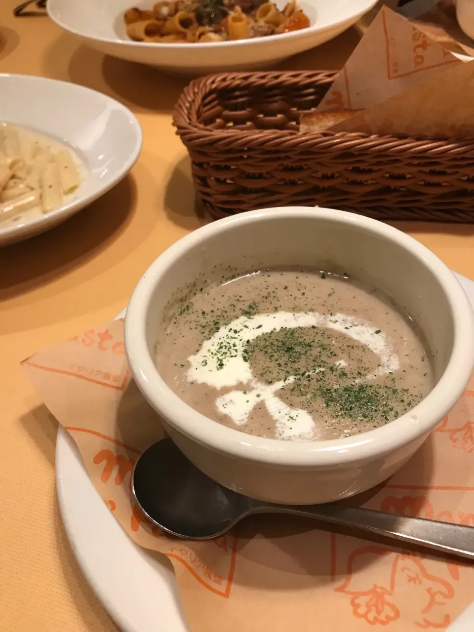 マンマパスタのキノコ🍄スープ|ゆきぽよ婆さん