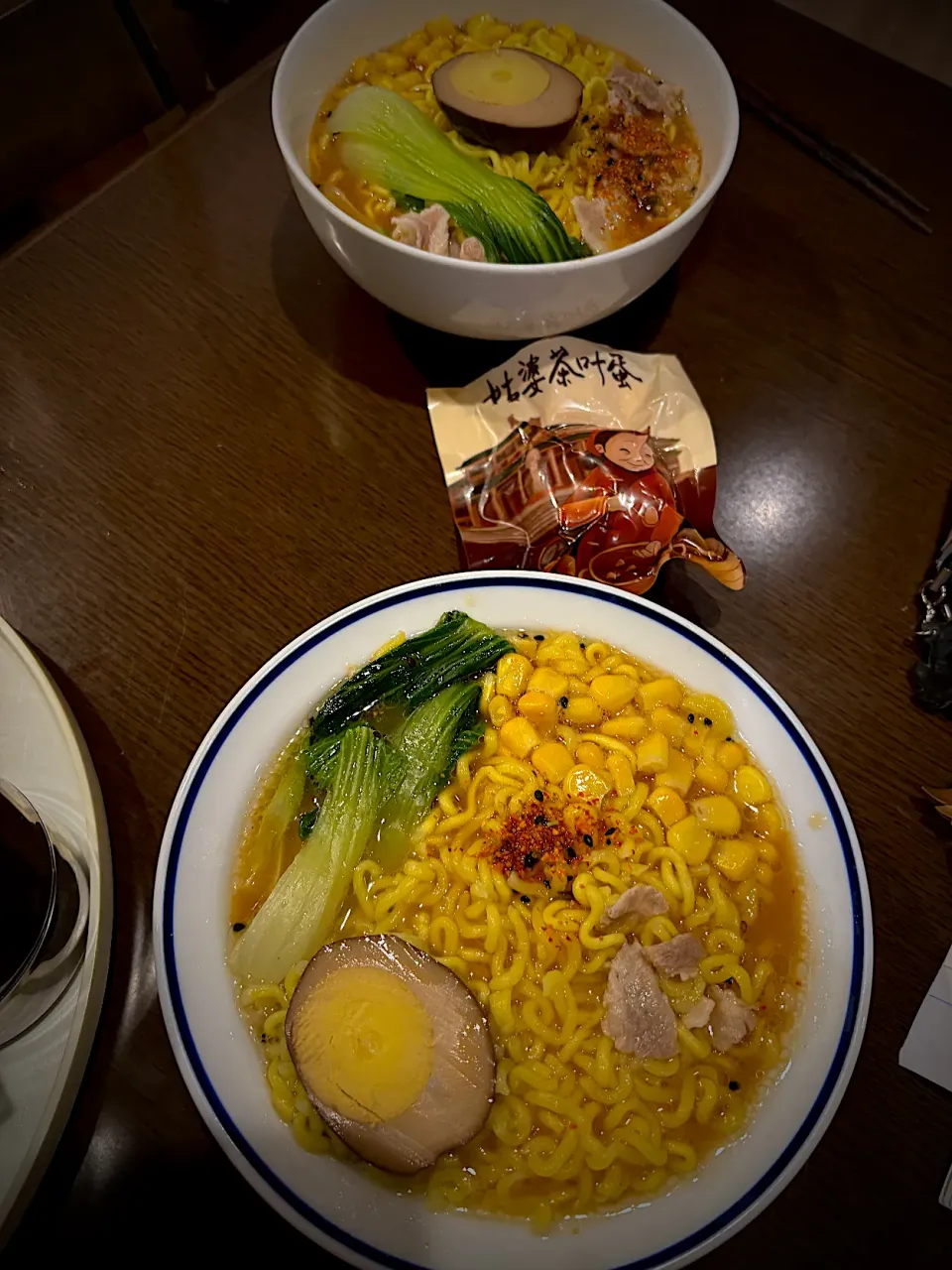 中国茶の卵入り味噌ラーメン|ch＊K*∀o(^^*)♪さん