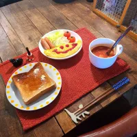 Snapdishの料理写真:スマイルオムレツ|KEITAさん