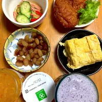 Snapdishの料理写真:今日の朝ごはん。| くのっちさん