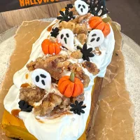 かぼちゃのケーキ🎃|つくねさん