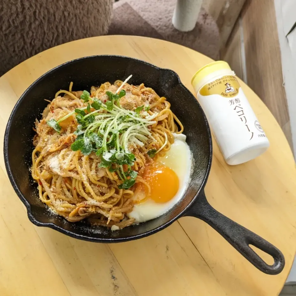 ペコリーノ・ロマーノをつかった韓国風焼きそば|mi_neneco♪さん