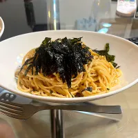 Snapdishの料理写真:明太パスタ|さかもっつさん