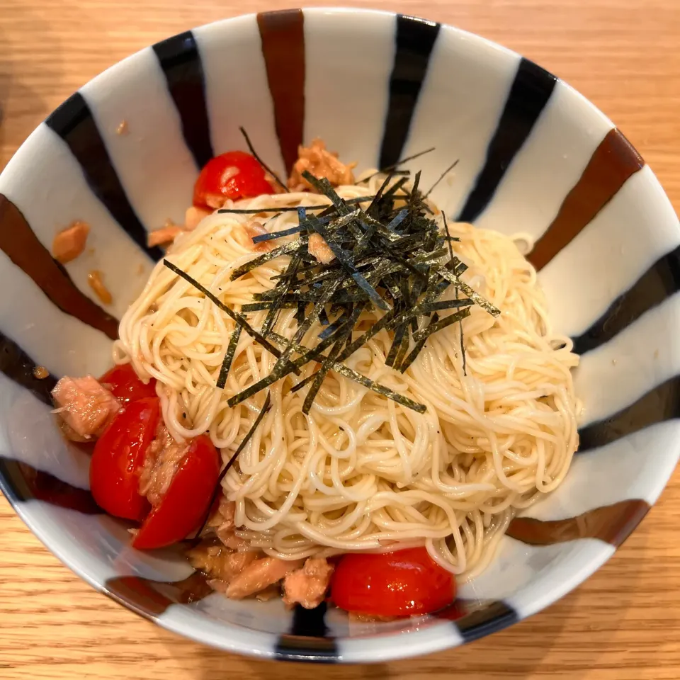 トマトとツナのそうめん|yuuukaさん