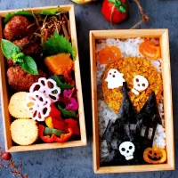 Snapdishの料理写真:ハロウィン弁当|さくらさん