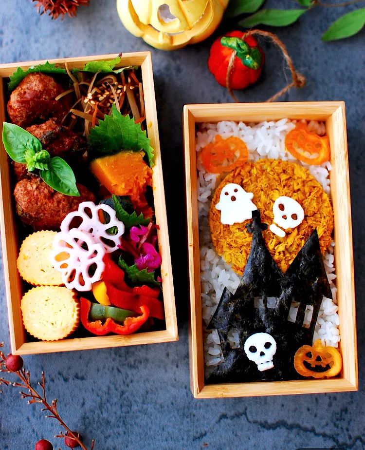 Snapdishの料理写真:ハロウィン弁当|さくらさん