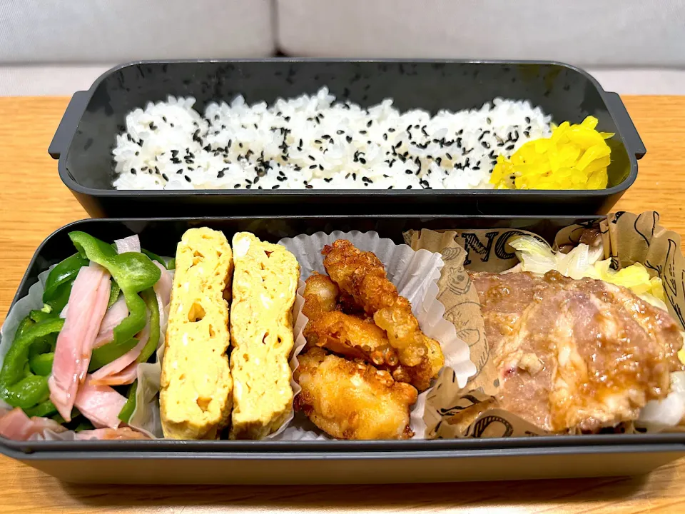 息子のお弁当〈10月〉|かおりさん