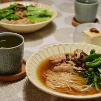 Snapdishの料理写真:米粉の麺"べいめん"|うにんぱすさん