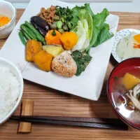 Snapdishの料理写真:お昼ごはん|ひんひさん