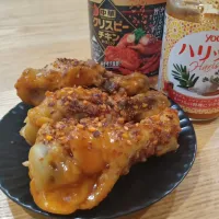 Snapdishの料理写真:ピリ辛チキン|ひんひさん