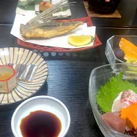 Snapdishの料理写真:飛び魚の唐揚げ|Junko Iimuraさん