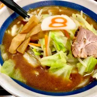 Snapdishの料理写真:8番ラーメン|ユキちゃんさん