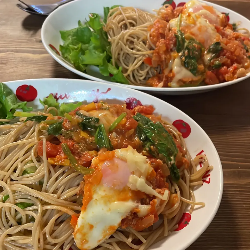 Snapdishの料理写真:全粒粉ぱすた|gohan♡さん