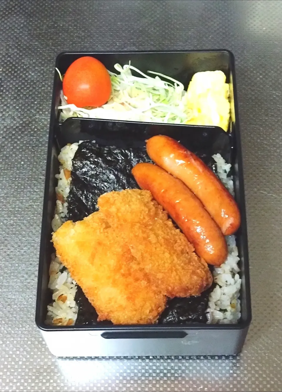 イカフライ海苔弁当|黒川克博さん