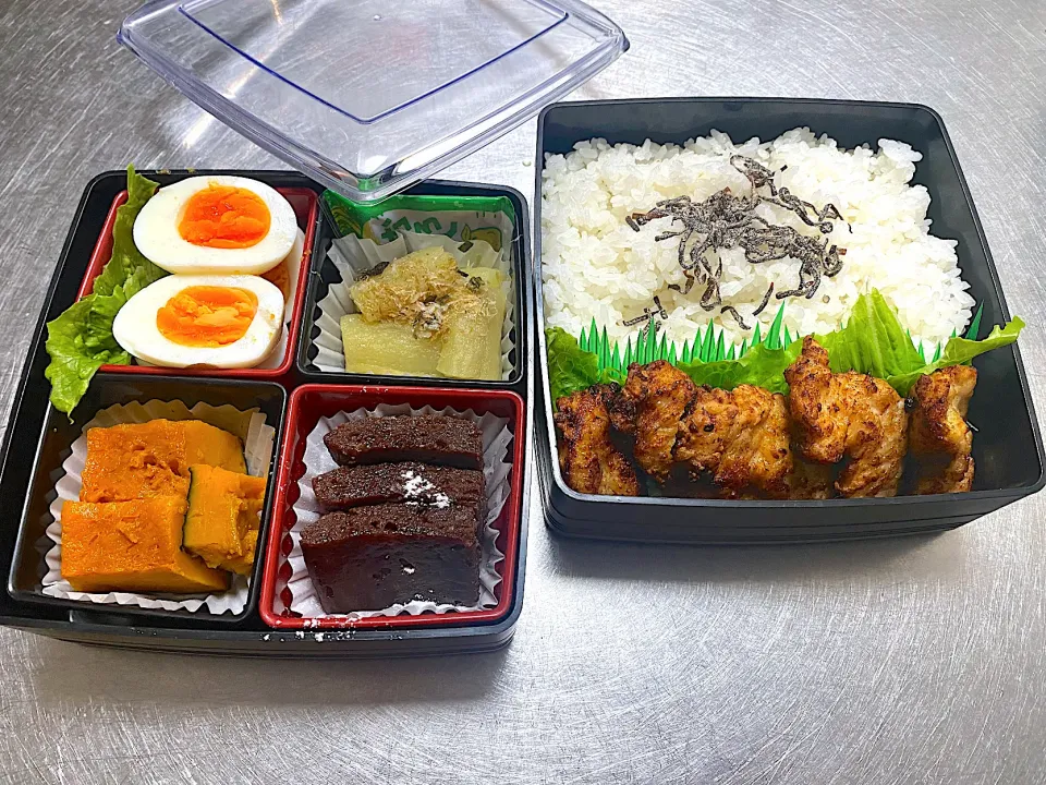 塩麹漬け唐揚げお弁当🍱|Ponoさん