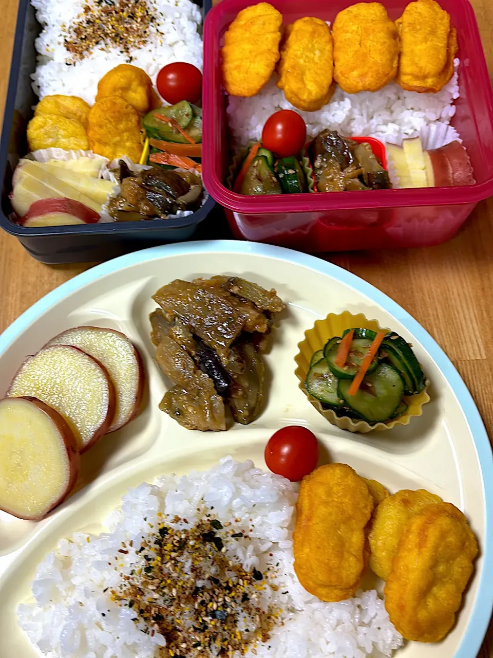 Snapdishの料理写真:男子弁当|じゅんじゅんさん