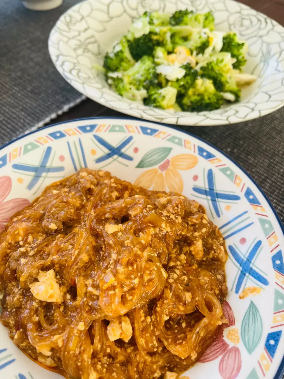 【恒例】昨日の麻婆豆腐で麻婆春雨|きなこさん