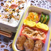 Snapdishの料理写真:娘弁当🐷|まめころさん