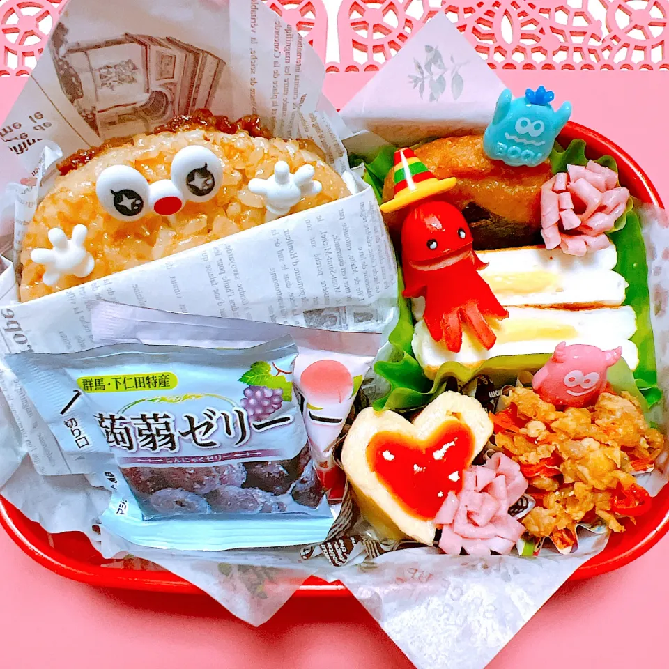 ライスバーガーお弁当🍱|miyurumoさん