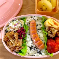 Snapdishの料理写真:今日のお弁当|ルビままさん