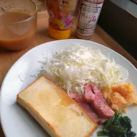 Snapdishの料理写真:ゆっくり朝ごはん|みわさん