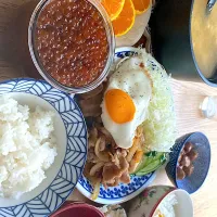 Snapdishの料理写真:イクラをつけた| 真木さん