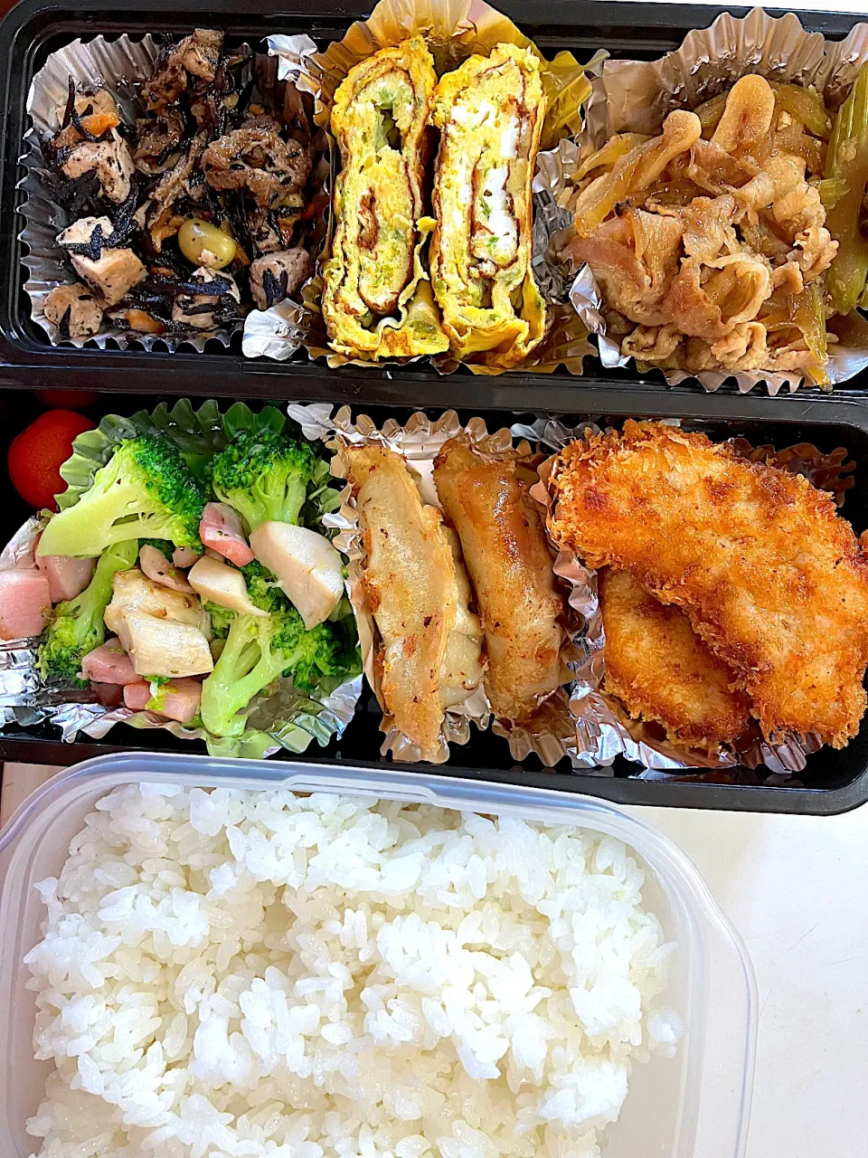 Snapdishの料理写真:気合い弁当🍱|あーやーさん