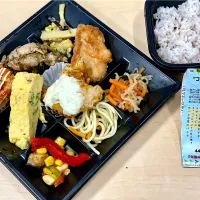 Snapdishの料理写真:コリを癒そう弁当🍱|おやぢさん