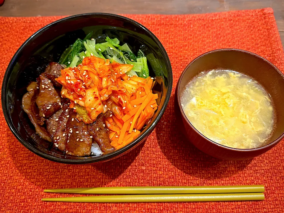 焼肉丼|ぴよすさん