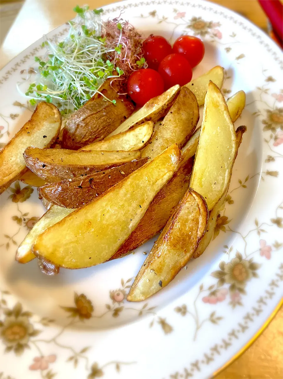 今日の料理のフライドポテト|さくたえさん