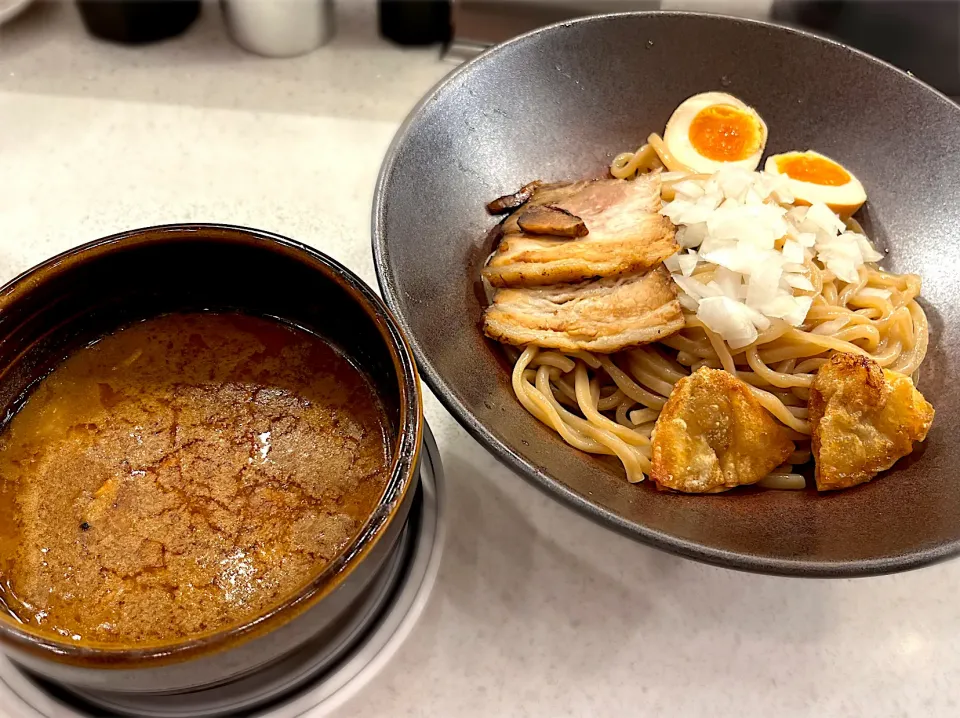 Snapdishの料理写真:特製海老ポタつけ麺🍜🦐|toshi,I🍴さん