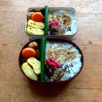 Snapdishの料理写真:今日のお弁当‼︎ 28 October|Yoshinobu Nakagawaさん