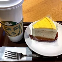 Snapdishの料理写真:🍰🍠☕️|🍁さん