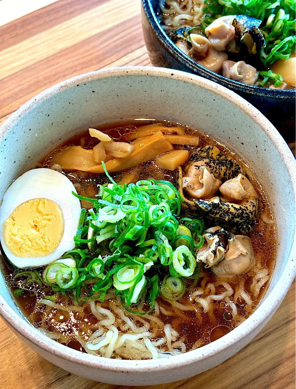 Snapdishの料理写真:つぶ貝ラーメン|mikaさん