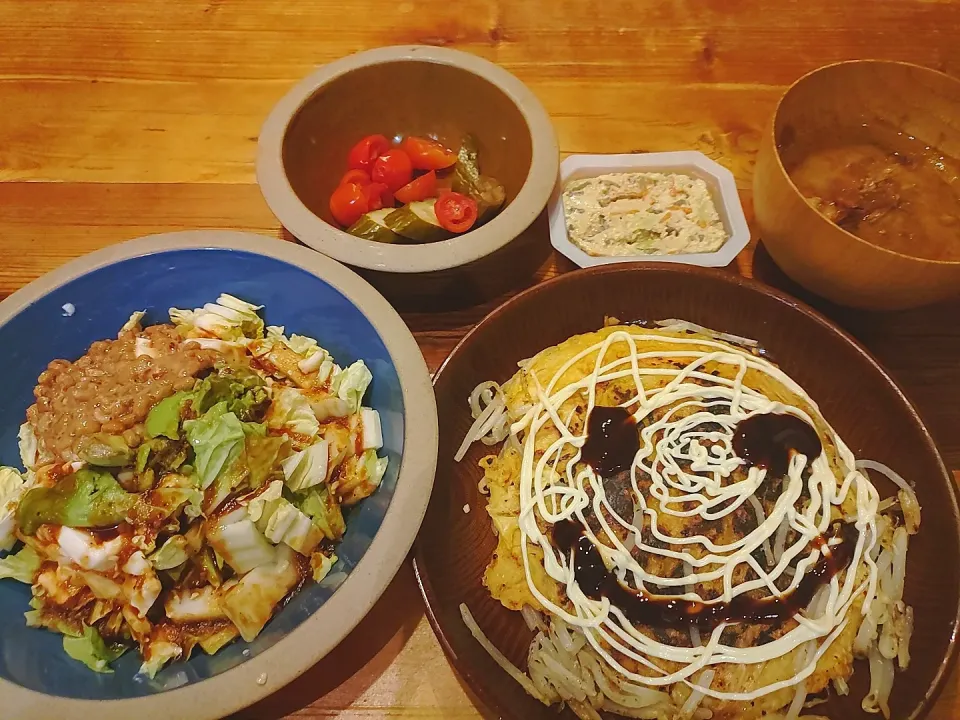 Snapdishの料理写真:晩飯|スケチンさん