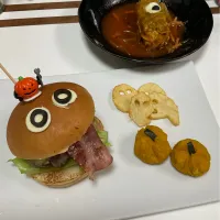 Snapdishの料理写真:ハロウィン飯🎃|Sanままさん