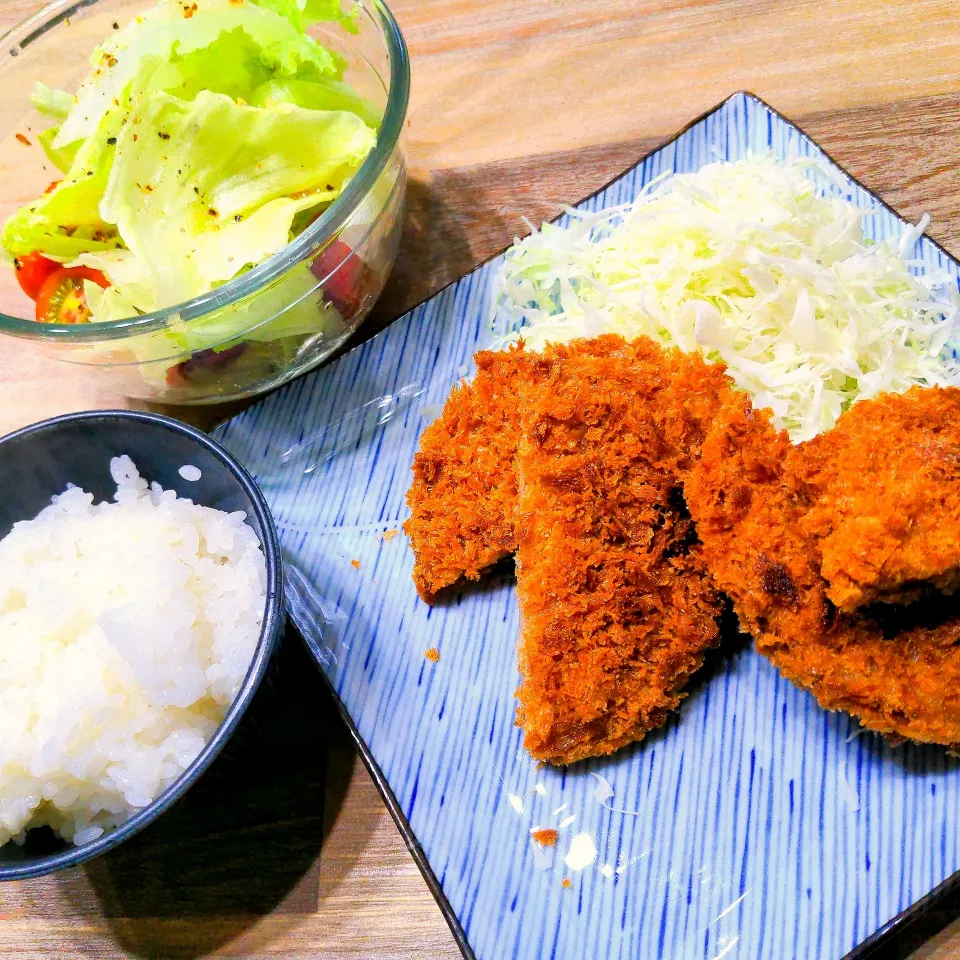 ハムカツ定食|料理男子17歳さん