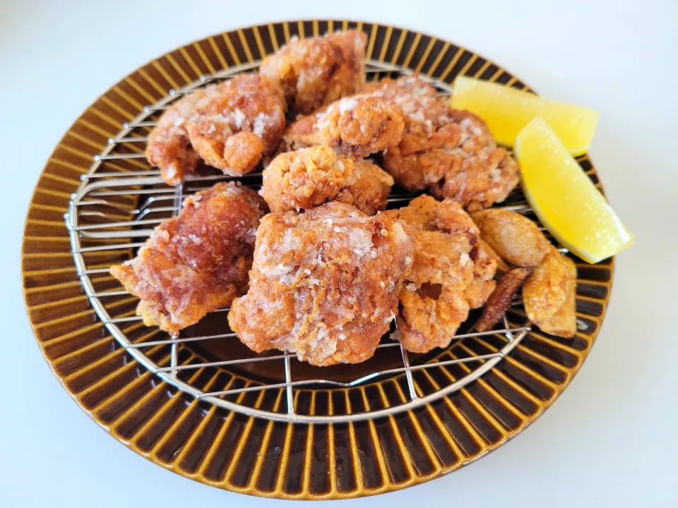 鶏もも肉の竜田揚げ|まめすけさん