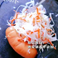 Snapdishの料理写真:cabbage with sausage|Sigynさん