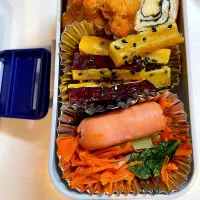 Snapdishの料理写真:大学芋弁当|DKさん