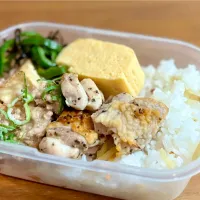 Snapdishの料理写真:今週のお弁当②混ぜごはんとおかず盛り盛り弁当！|ふくすけ食堂さん