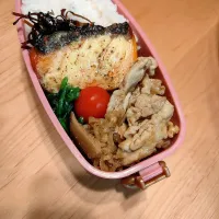 Snapdishの料理写真:鮭マヨ焼き弁当|ようちゃんさん