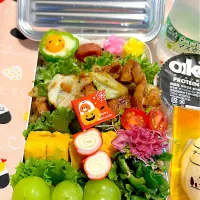 Snapdishの料理写真:回鍋肉弁当|やまちゃんさん