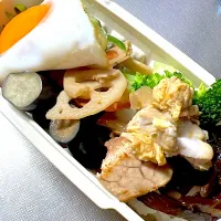 Snapdishの料理写真:今日のお弁当^_^⭐️|ゆきっちさん