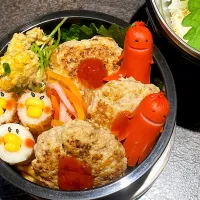 Snapdishの料理写真:ハンバーグ弁当🍱|Sugarさん